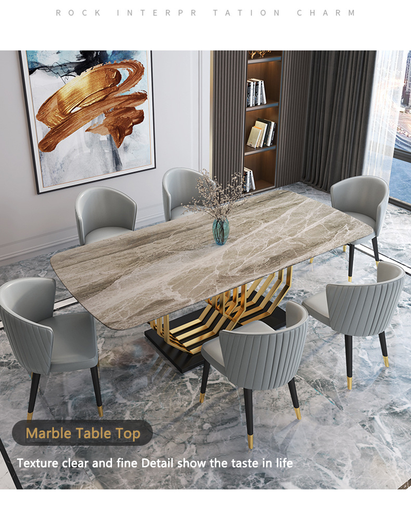 marble like table