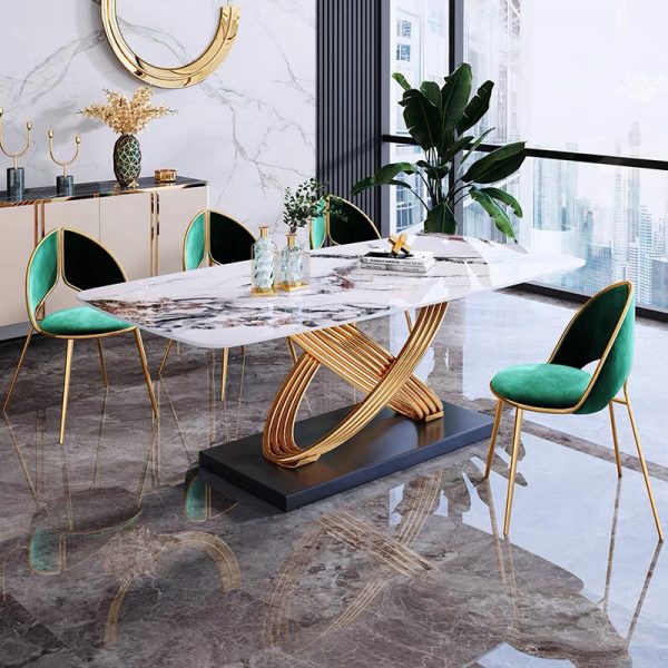 luxe dining chairs