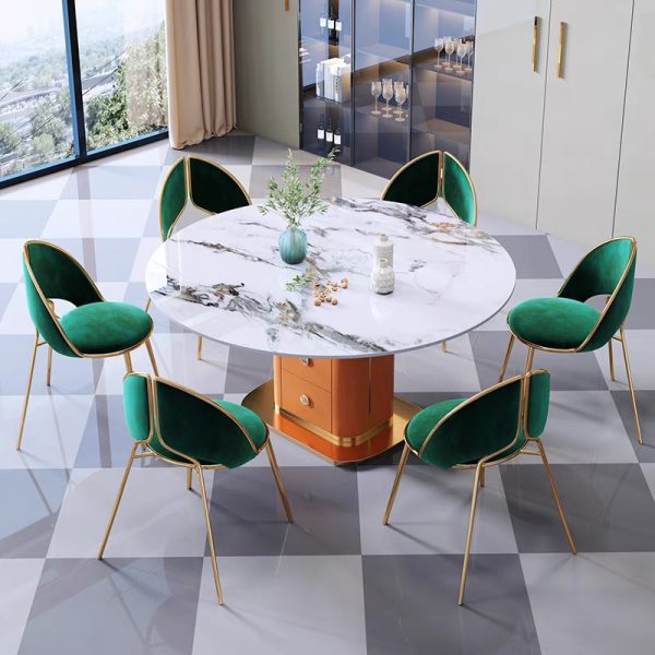 luxe dining chairs