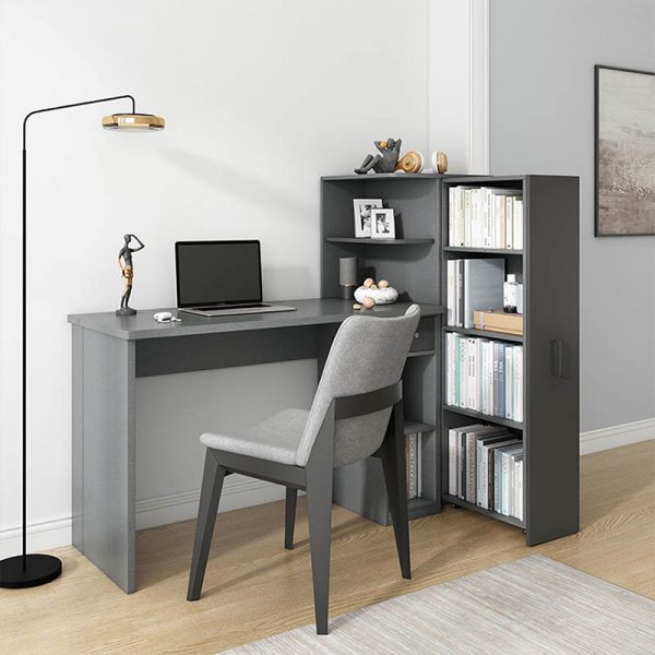 l shaped computer desk with locking drawers