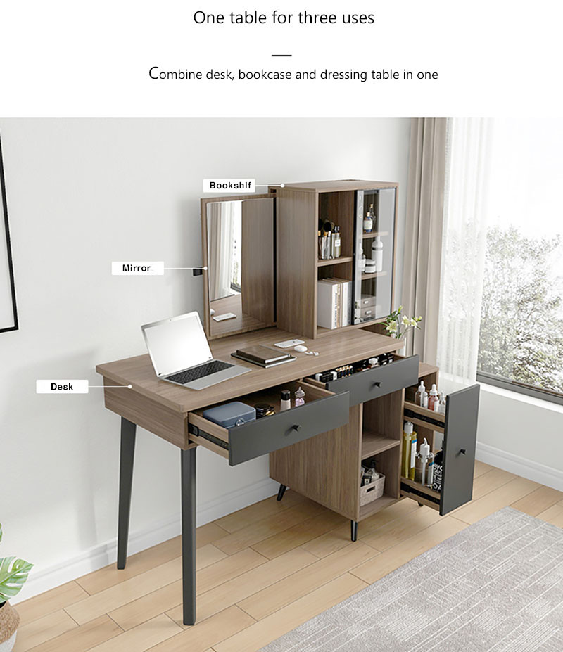 desk and dressing table in one