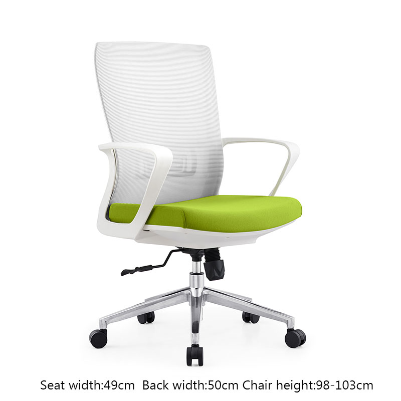 white mesh desk chair