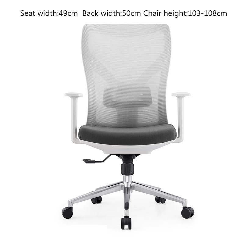 white ergonomic office chair