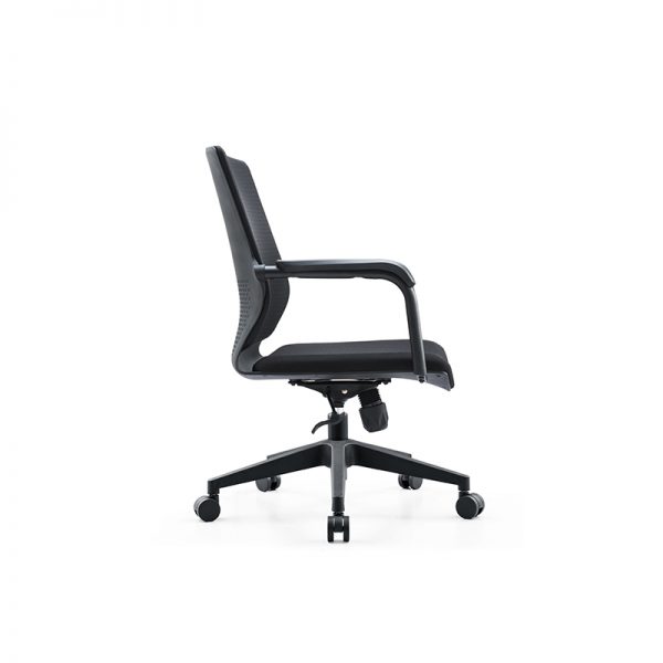 modern black office chair