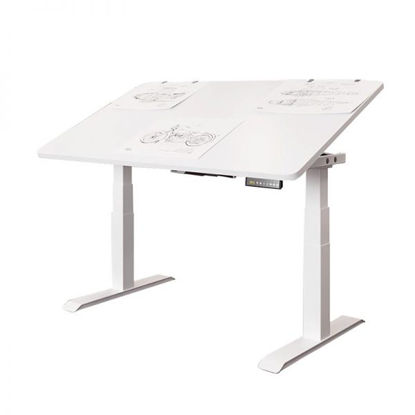 height adjustable desk add on