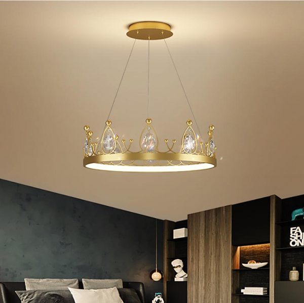 ceiling light crown