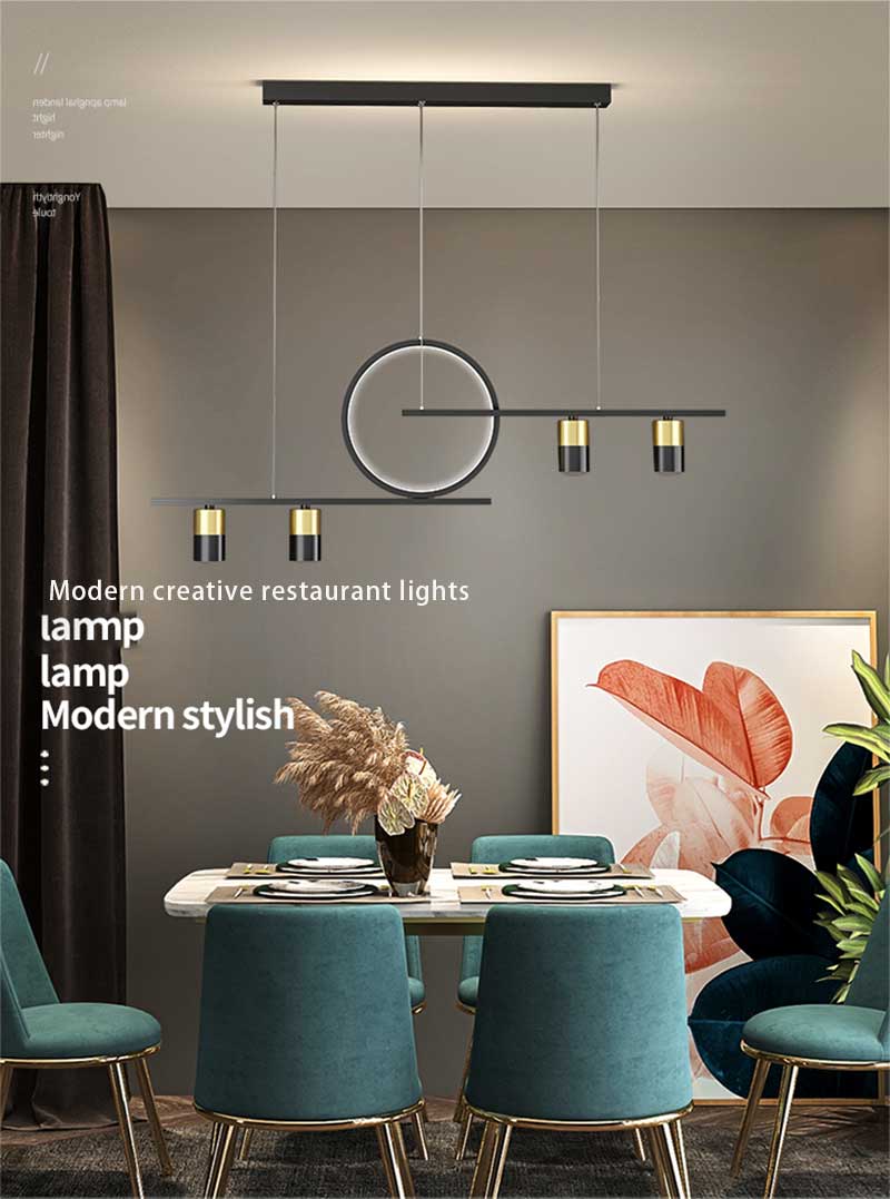 modern geometric ceiling light