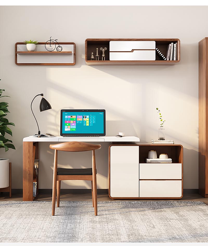 laptop table with electrical outlet