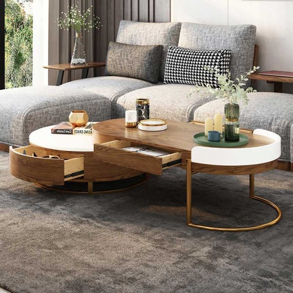 contemporary coffee table set