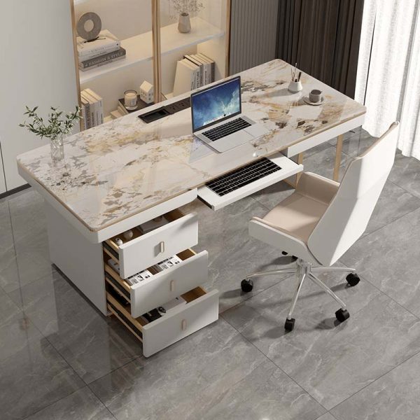 buy white office desk