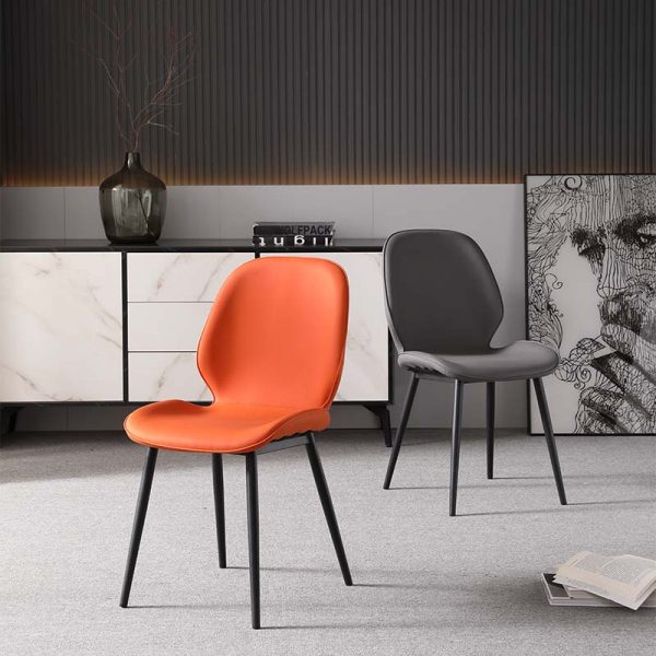 pu leather dining chairs