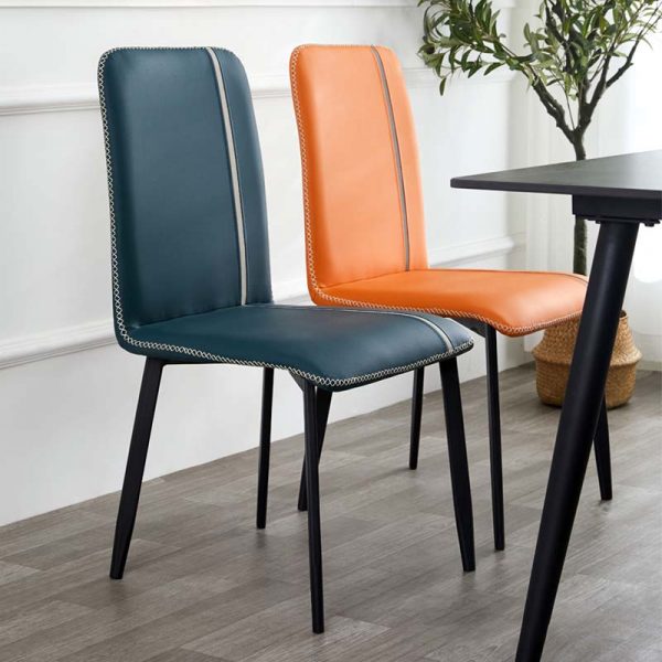 stripe dining chair