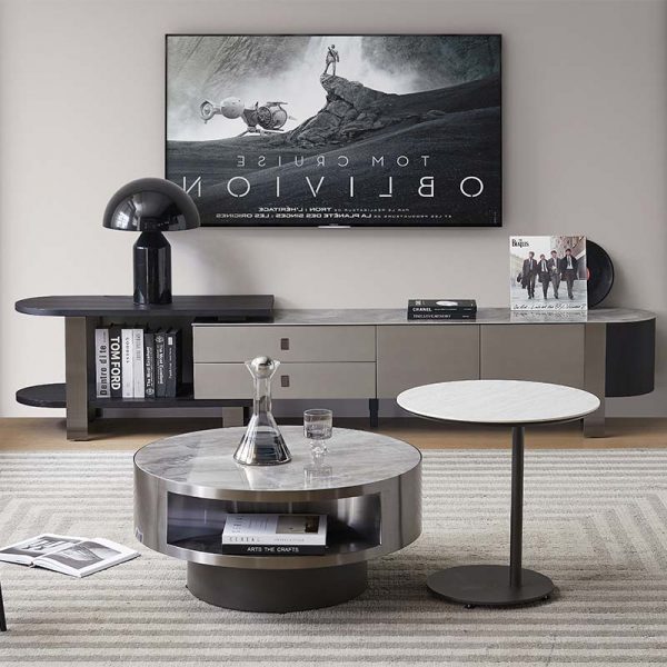 modern gray living room set