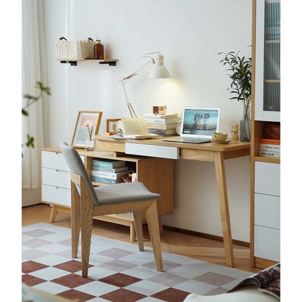 l shaped space saving desk